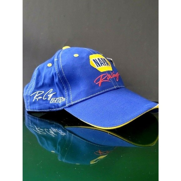 NAPA Racing Hat Ron Copp & Martin Truex Jr. Signed Cap Snapback NWT - Picture 3 of 10